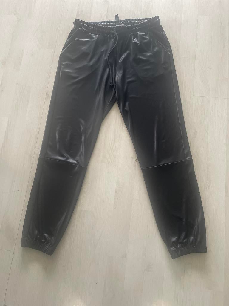 10 day’s leren broek .., Kleding | Dames, Leggings, Maillots en Panty's, Legging, Maat 36/38 (S), Zwart, Ophalen of Verzenden