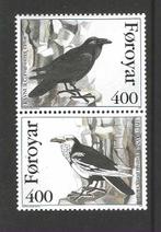 Faroer 283-284 Vogels kraaien 1995 serie PF jaar 1995, Verzenden, Postfris, Dier of Natuur