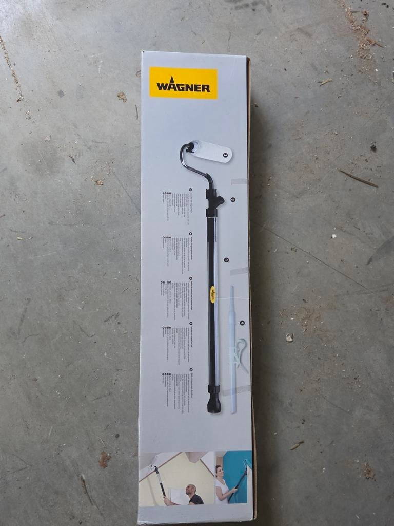 Wagner PR500 verfroller met interne toevoer, Ophalen of Verzenden, Zo goed als nieuw, Verfroller