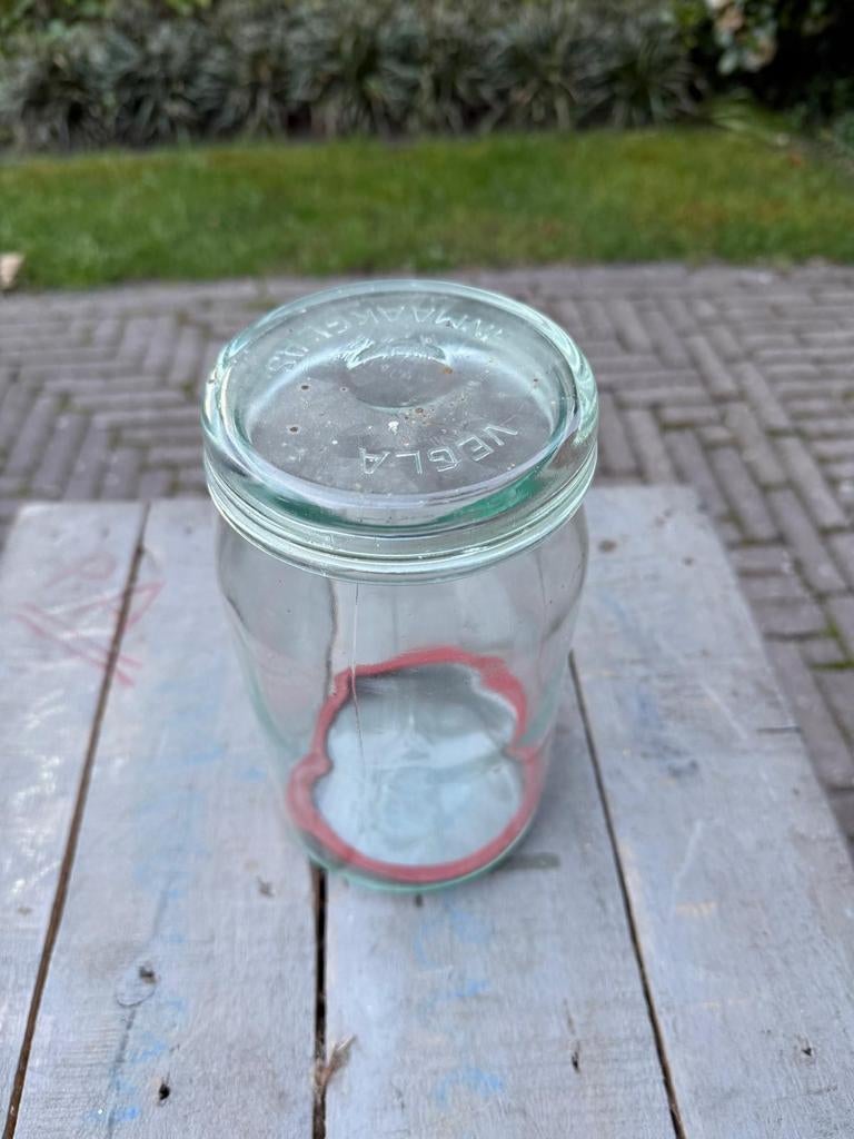 Vintage Vegla Weck Inmaakpotten - 100 stuks, Ophalen