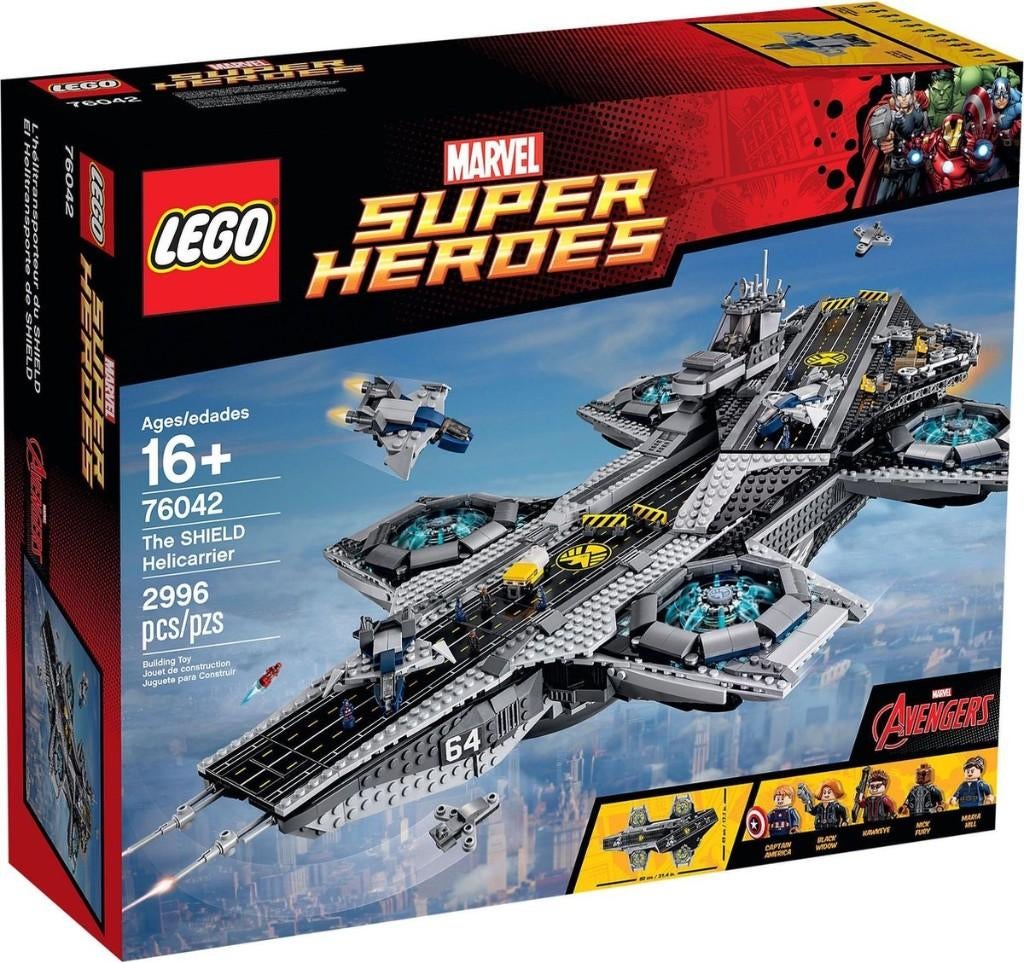 LEGO Marvel 76042: The SHIELD Helicarrier - Nieuw (MISB), Ophalen of Verzenden, Nieuw, Complete set, Lego