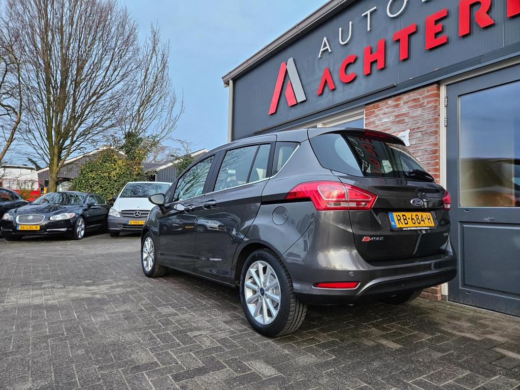 Ford B-Max 1.0 EcoBoost Titanium NAP! Airco! Cruise Control!, Voorwielaandrijving, 101 pk, Gebruikt, Origineel Nederlands