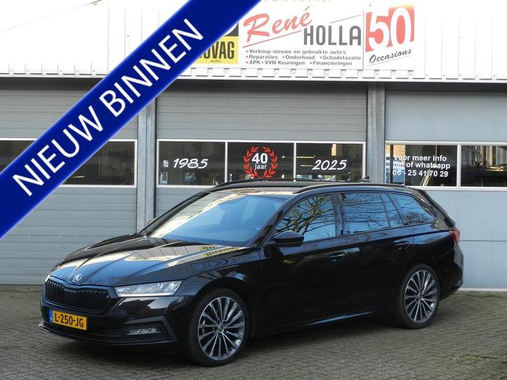 Skoda Octavia Combi 1.5 e-TSI Sport Business DSG Combi full, Auto's, Skoda, Bedrijf, Te koop, Octavia, ABS, Airbags, Airconditioning