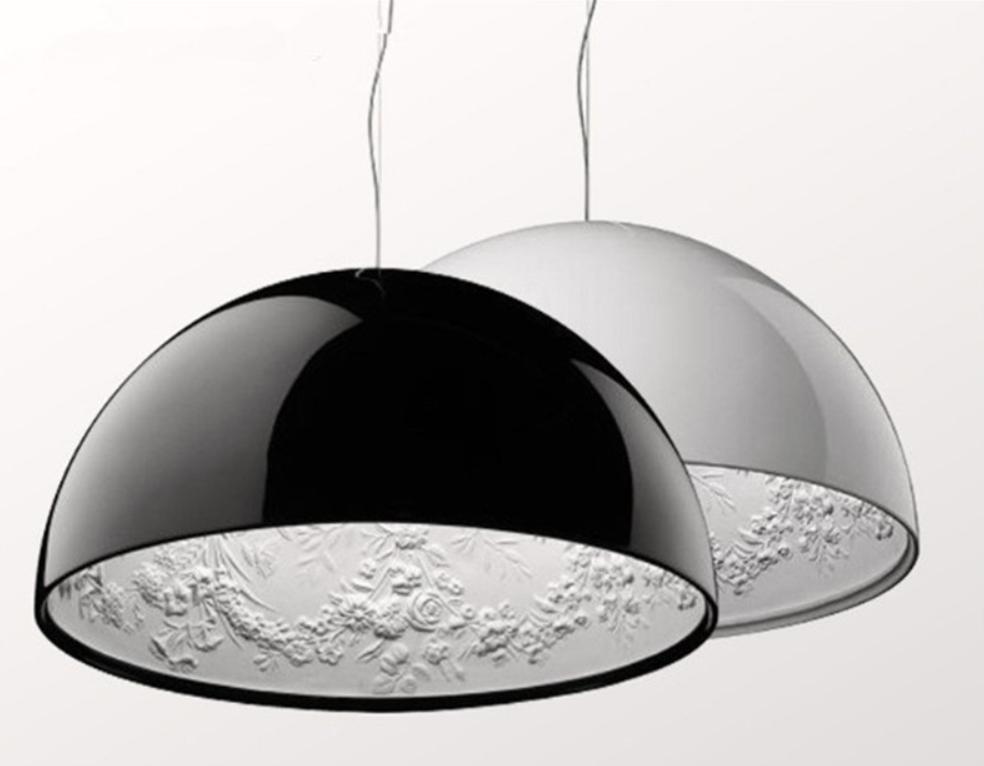 Skygarden hanglamp | Zwart | 60cm, Ophalen of Verzenden, Nieuw, Glas, Minder dan 50 cm