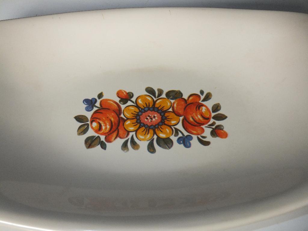 gratis verzenden vintage sixties schaal bloem emsa W Germany, Antiek en Kunst, Verzenden