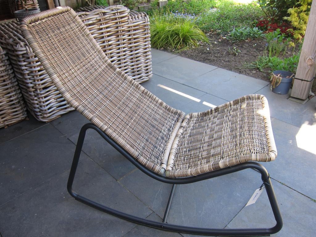 Woood "TOM" schommelstoel (nieuw)., Ophalen of Verzenden, Nieuw, Kunststof