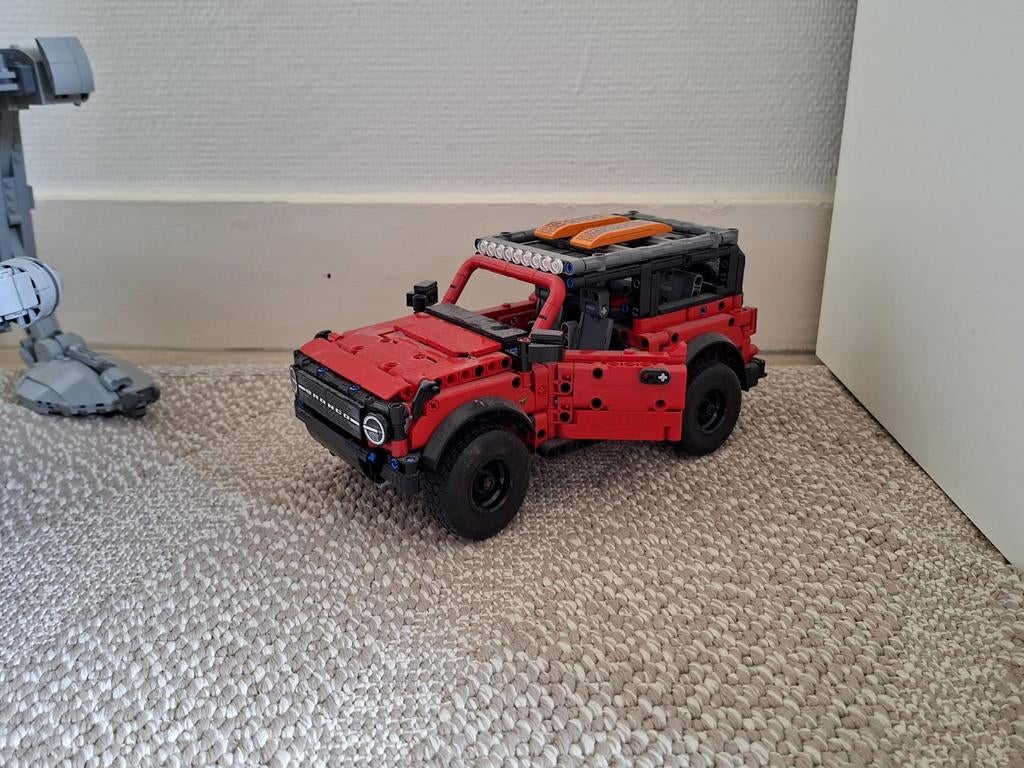 Lego Technic Ford Bronco 4x4 (42123) - Zo goed als nieuw, Ophalen, Compleet, Lego, Zo goed als nieuw