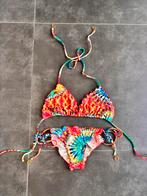 Luli Fama Bikini - Kleurrijk met Steentjes - Top L, Broekje, Ophalen of Verzenden, Zo goed als nieuw, Overige kleuren, Bikini