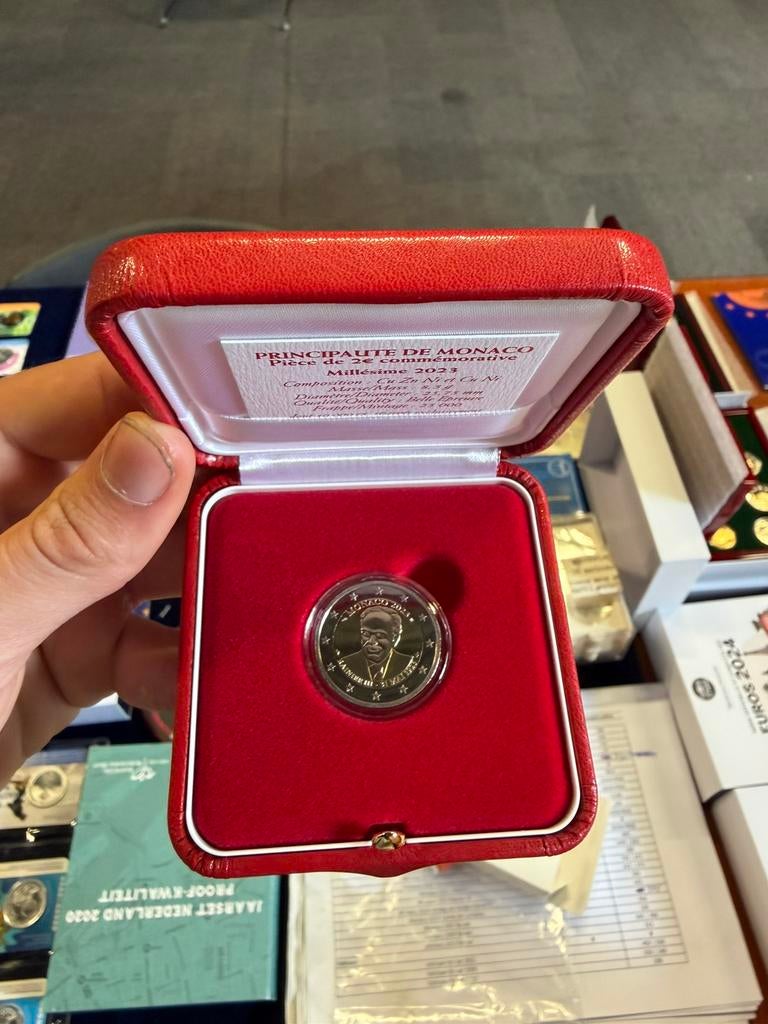 Monaco 2 euro 2023 Rainer III, Postzegels en Munten, Munten | Europa | Euromunten, Ophalen of Verzenden, Monaco, 2 euro