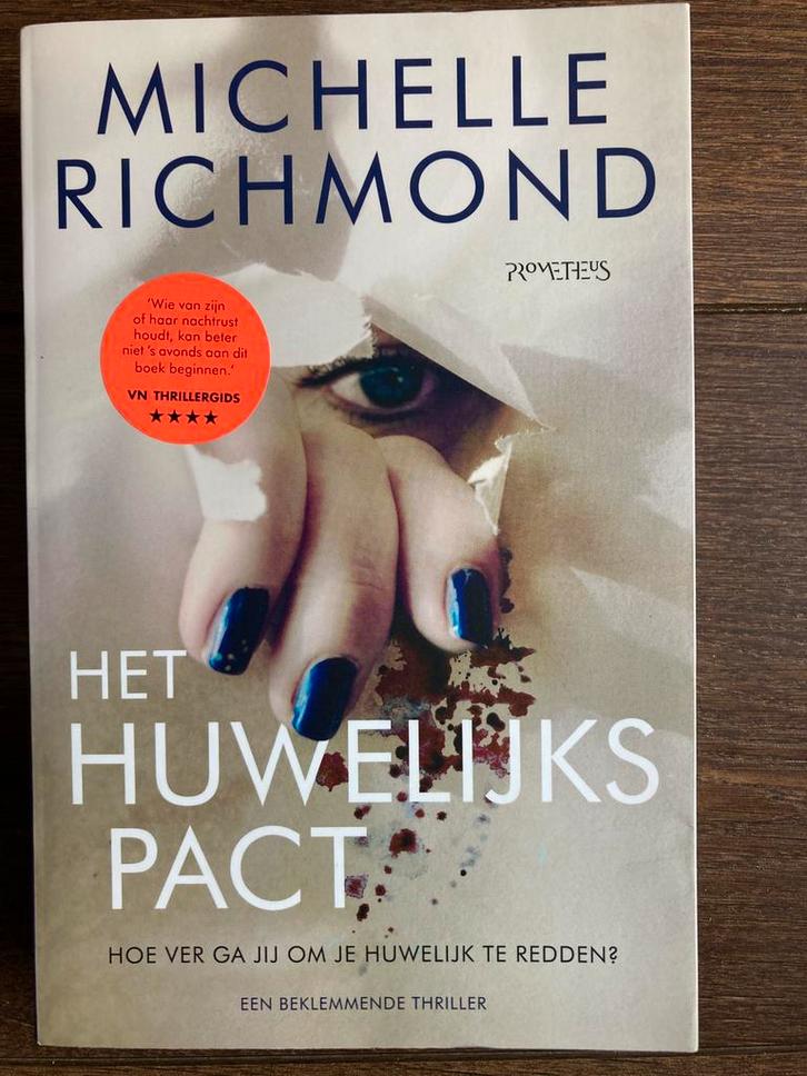 Michelle Richmond - Het huwelijkspact, Boeken, Thrillers, Gelezen, Nederland, Ophalen of Verzenden