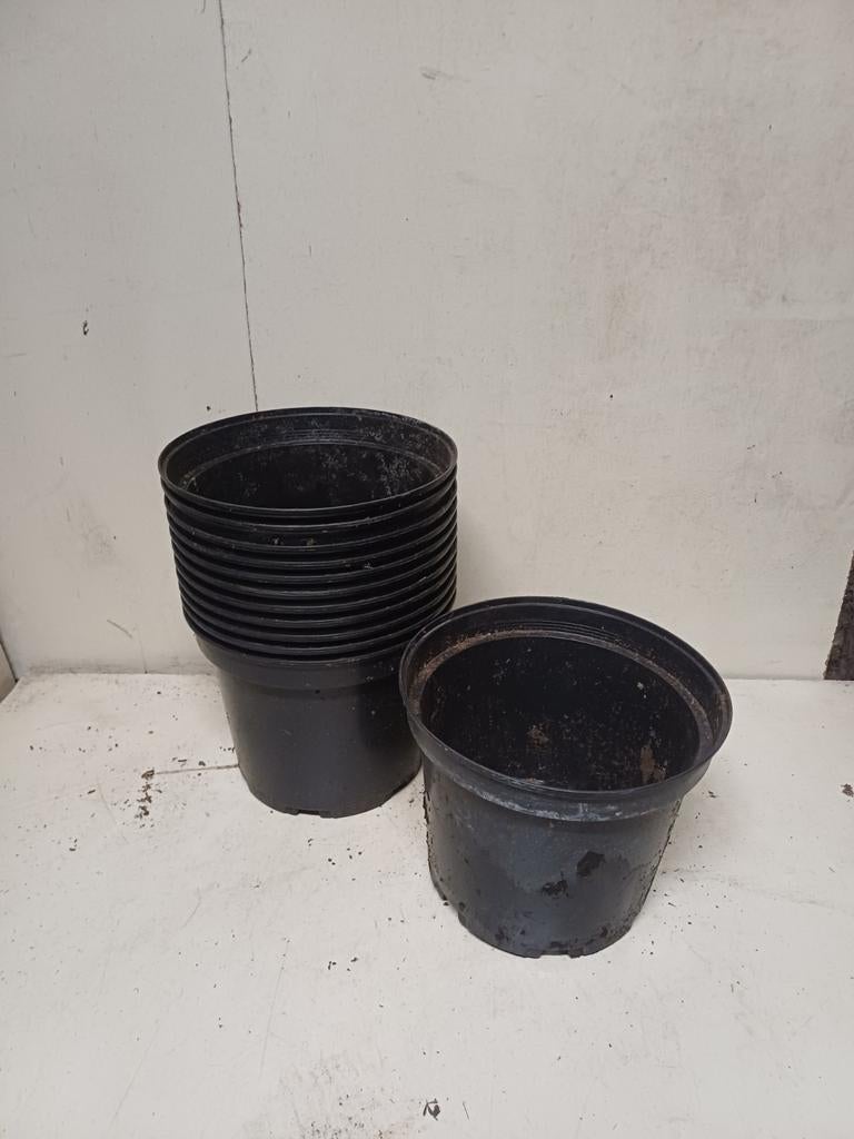 Kweekpotten plantenpotten bloempotten 5 liter, Tuin en Terras, Kunststof, Gebruikt, Rond, Ophalen of Verzenden