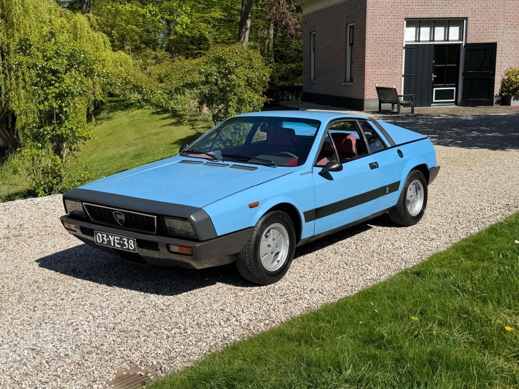 Lancia BETA MONTECARLO Coupe 1976 BLAUW 51.000km #UNIEK, Auto's, Oldtimers, 1995 cc, Blauw, Bedrijf, Handgeschakeld