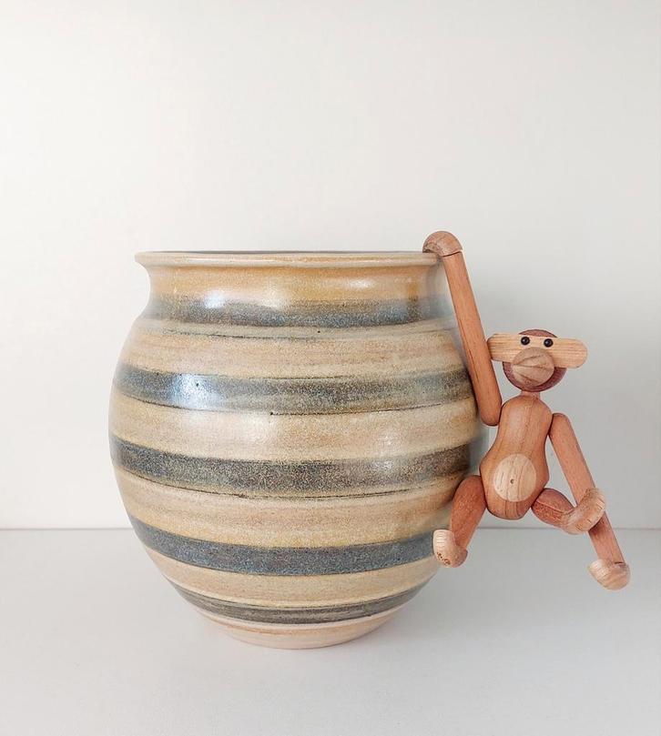 Feniks keramiek vaas, Antiek en Kunst, Antiek | Keramiek en Aardewerk, Ophalen of Verzenden