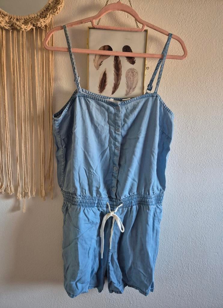 Levi's jeans playsuit maat M nieuw, Maat 38/40 (M), Blauw, Nieuw, Ophalen of Verzenden