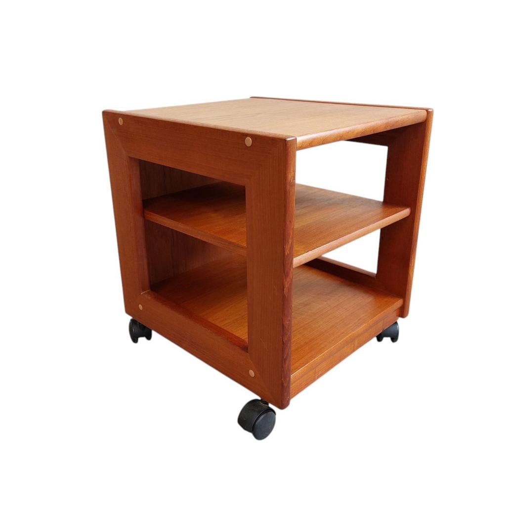 Vintage Deense tafel, bijzettafel, Ophalen