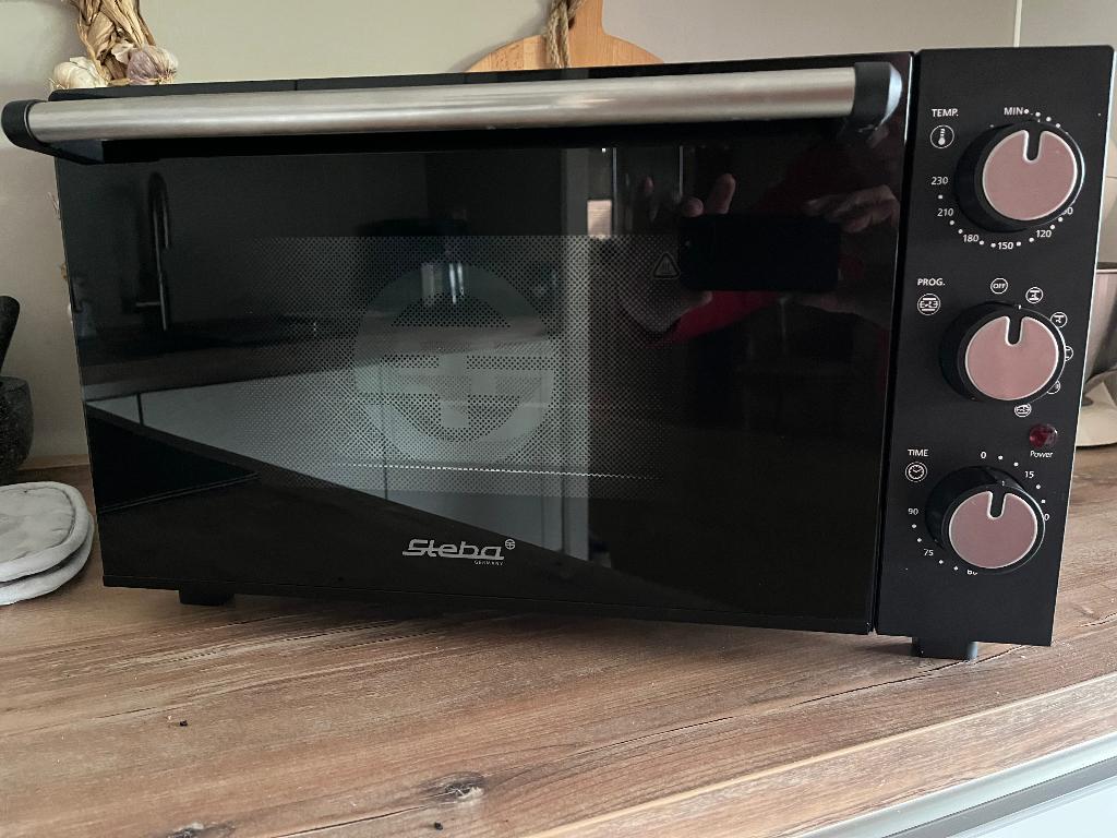 Steba Grill- en bakoven 1500 W, Witgoed en Apparatuur, Ovens, Ophalen, Minder dan 45 cm, Gebruikt, Hete lucht