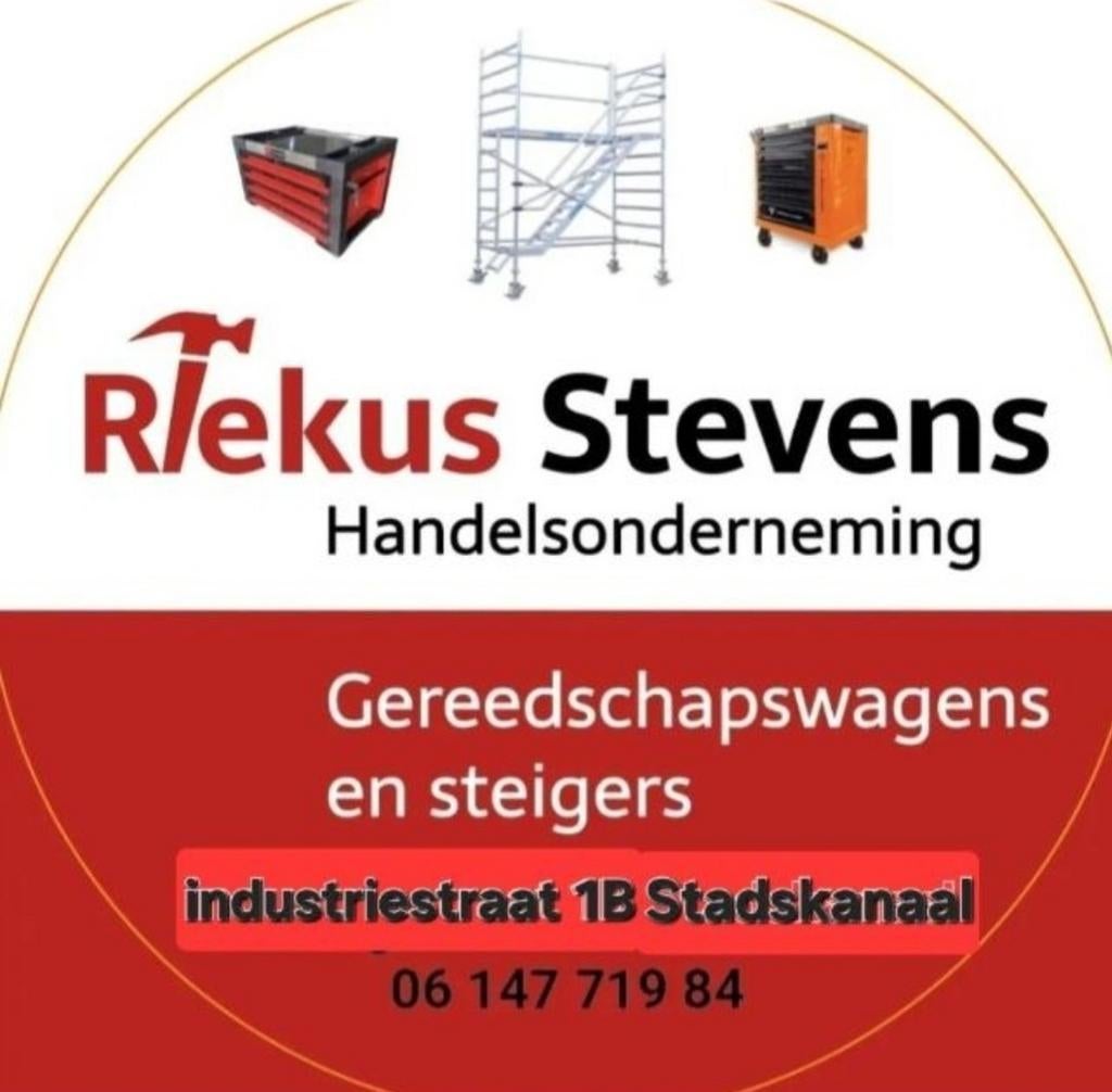 Rolsteiger 13525010.2 m plus steiger aanhanger, Doe-het-zelf en Verbouw, Steigers, Ophalen, Nieuw, Rolsteiger of Kamersteiger