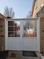 Garagedeur kunststof, Doe-het-zelf en Verbouw, Deuren en Horren, Ophalen, Kunststof, Gebruikt, Garagedeur