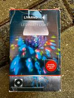 LIVARNOLUX LED Party Light - Roterende Discobal, Ophalen of Verzenden, Zo goed als nieuw, Feestartikel, Verjaardag