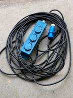 Crusader CEE stekkerdoos 20m - Ideaal voor camping, Caravans en Kamperen, Ophalen of Verzenden, Zo goed als nieuw