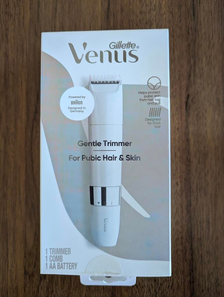 Gillette Venus Gentle Trimmer voor Schaamhaar & Huid, Ophalen of Verzenden