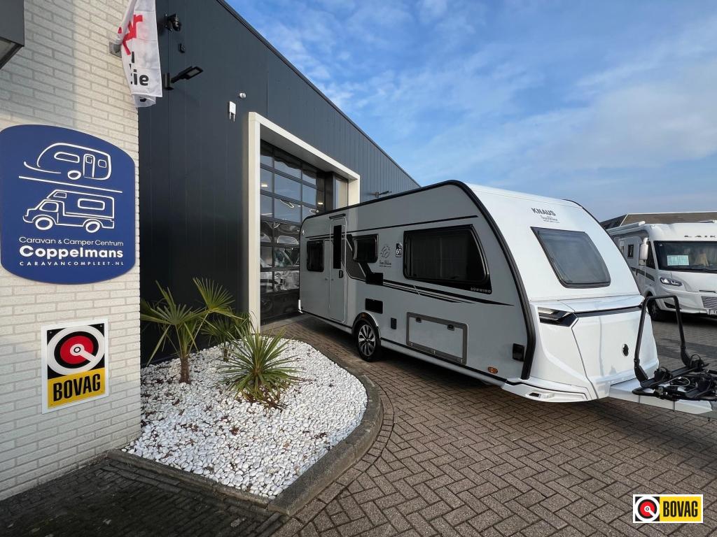 Knaus Sudwind 60 Years 500 EU mover, voortent, enkelbed, Caravans en Kamperen, Schokbreker, Rondzit, Bedrijf, 5 tot 6 meter