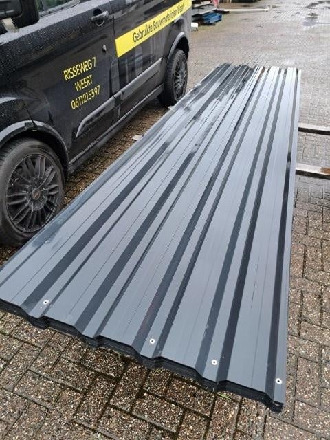 damwand platen gebruikt nr.2, dakplaat, afdak, Ophalen, Overige materialen, Gebruikt, 200 cm of meer
