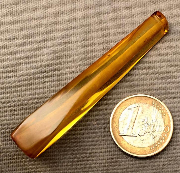 Bakeliet / Fenolhars Sigarettenpijp, 7 cm. lengte., Verzamelen, Rookartikelen, Aanstekers en Luciferdoosjes, Gebruikt, (Water)pijp