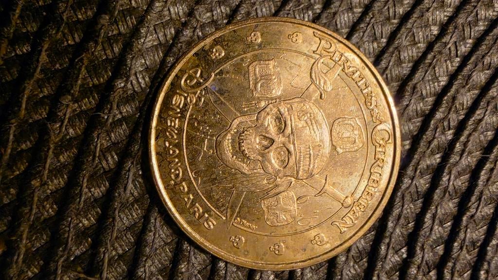 Disney collectorsmunt Pirates of the Caribbean, Ophalen of Verzenden