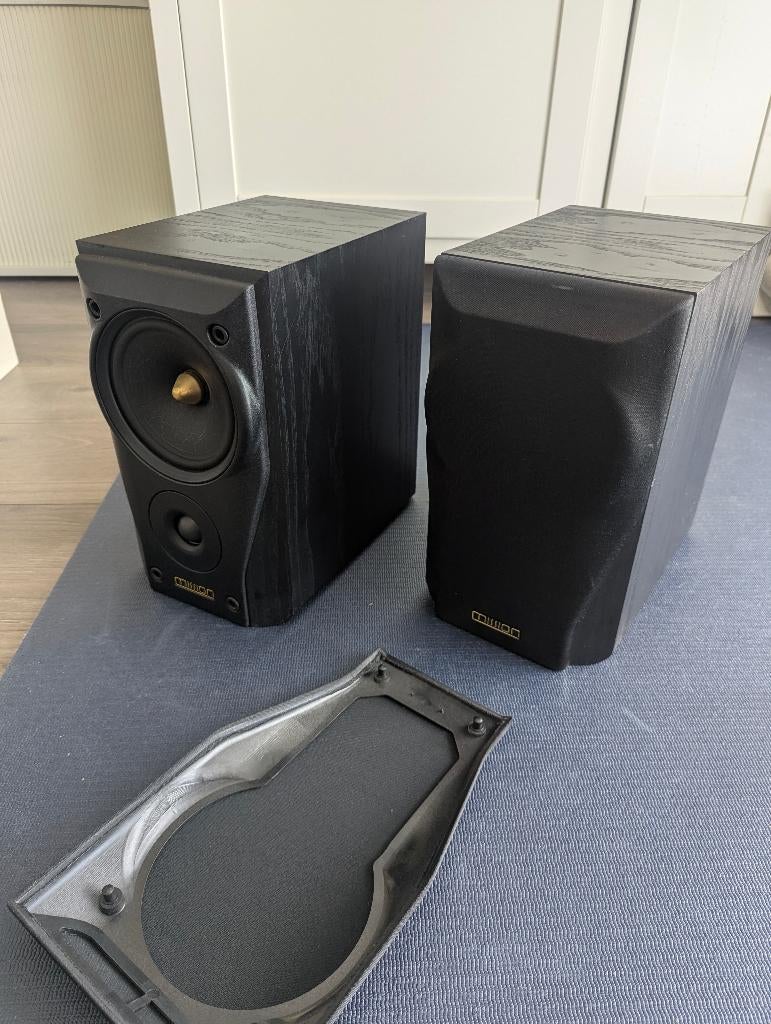 Mission 750 Limited Edition (Anniversary)Farad Azima, Gebruikt, 60 tot 120 watt, Front, Rear of Stereo speakers, Ophalen