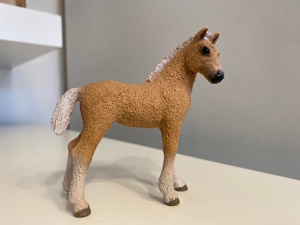 Schleich Bashkir Curly Veulen ~ 13781, Ophalen of Verzenden, Zo goed als nieuw, Paard, Beeldje of Figuurtje