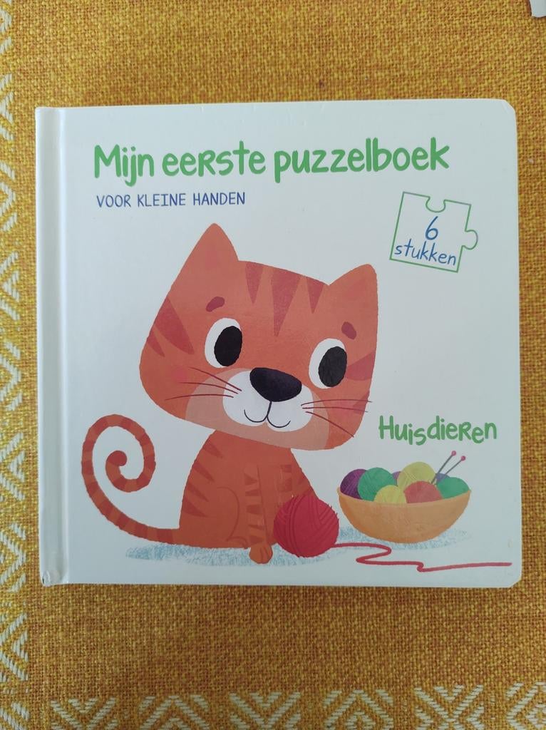 Mijn eerste puzzelboek voor kleine handen.  Huisdieren., Boeken, Kinderboeken | Jeugd | onder 10 jaar, Zo goed als nieuw, Non-fictie