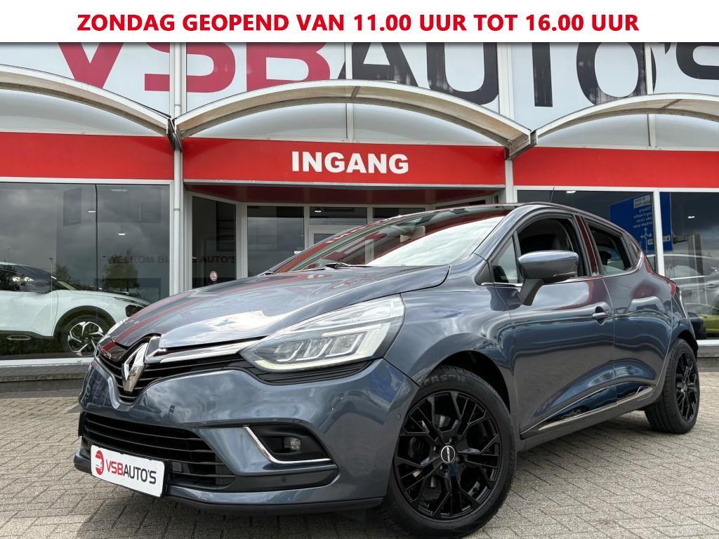 Renault CLIO 0.9 TCE INTENS. FACELIFT HALF-LEER LED NAVIGATI, Voorwielaandrijving, 898 cc, Gebruikt, Met garantie (alle)