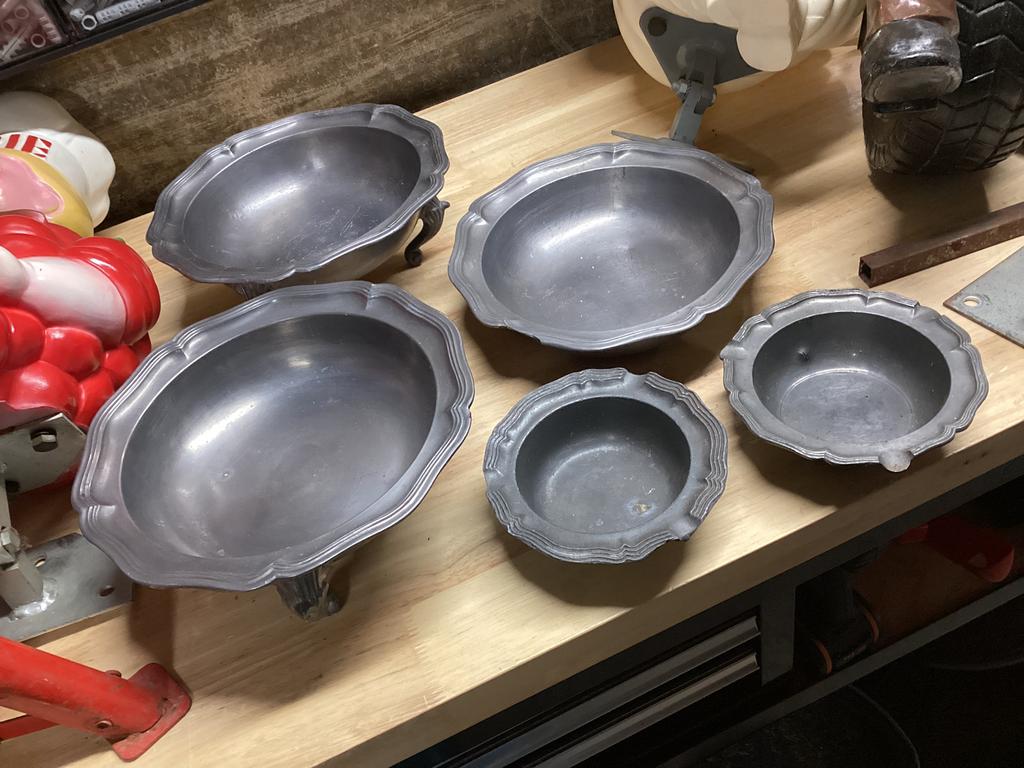 Kleine verzameling tin, Ophalen of Verzenden