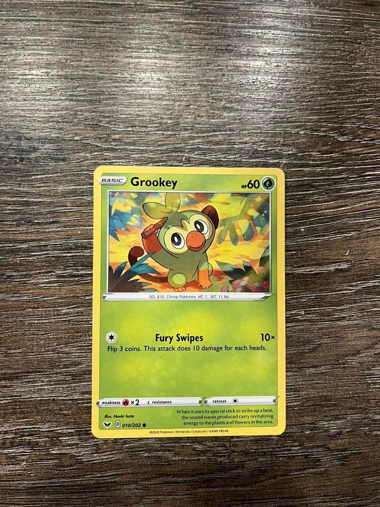 Grookey SSH 010/202, Ophalen of Verzenden, Zo goed als nieuw