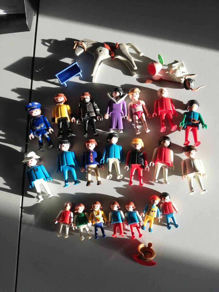 Collectie playmobil poppetjes, coaching /familie opstelling, Kinderen en Baby's, Speelgoed | Playmobil, Ophalen of Verzenden, Zo goed als nieuw