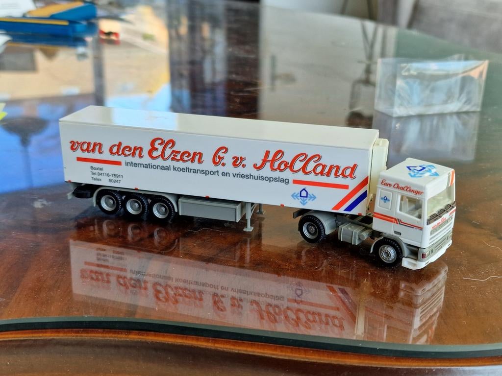Model vrachtwagen van den Elzen G. v. Holland, Ophalen of Verzenden, Zo goed als nieuw, 1:50 of kleiner, Truck