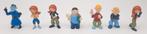Kim Possible 7 verschillende figuurtjes Bip 2008, Ophalen of Verzenden, Overige figuren, Zo goed als nieuw, Beeldje of Figuurtje