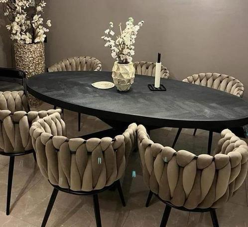 Wave Chair Sand White nieuw op voorraad, Huis en Inrichting, Stoelen, Nieuw, Vijf, Zes of meer stoelen, Ophalen of Verzenden