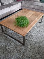 Teakhouten salontafel, Huis en Inrichting, Ophalen, 100 tot 150 cm, 50 tot 100 cm, Zo goed als nieuw