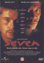24) Seven: met Brad Pitt en Morgan Freeman, Vanaf 16 jaar, Ophalen of Verzenden, Gebruikt, Actie