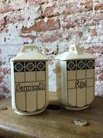 Twee mooie antieke voorraadpotten, Antiek en Kunst, Ophalen of Verzenden