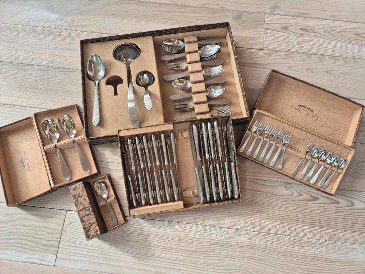 Bestek van Zilverfabriek Voorschoten, Antiek en Kunst, Antiek | Bestek, Ophalen