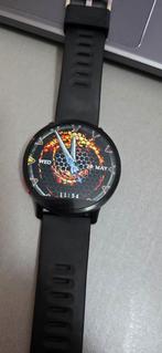 Lemfo XXL Smartwatch Android Sim Google, Gebruikt, Zwart, Lemfo, Ophalen of Verzenden