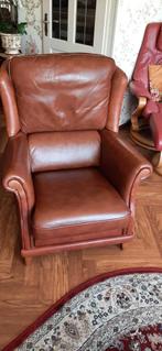 Leren fauteuil, Ophalen, Zo goed als nieuw, Leer