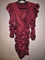 Glitter jurk rood., Kleding | Dames, Jurken, Maat 38/40 (M), Ophalen of Verzenden, Zo goed als nieuw, Boven de knie
