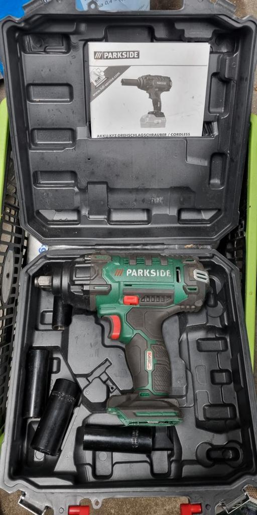 Parkside PASSK 20-Li A1 Accu Slagmoersleutel, Doe-het-zelf en Verbouw, Gereedschap | Boormachines, Gebruikt, Overige typen, Ophalen of Verzenden
