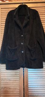 Zwart bont vest/jasje niet Gevoerd., Kleding | Dames, Grote Maten, Verzenden, Zo goed als nieuw, Zwart, Trui of Vest