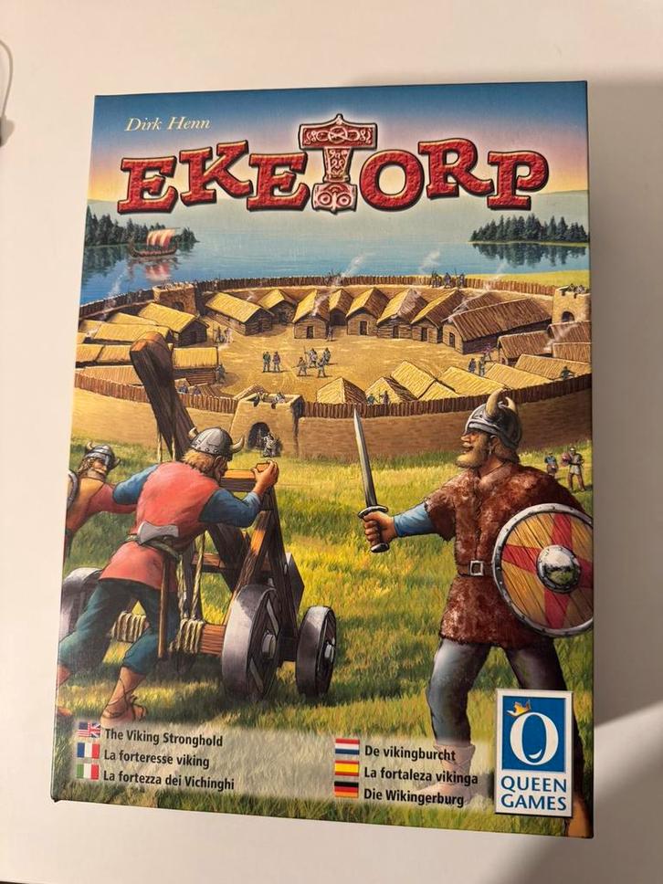 Eketorp, Hobby en Vrije tijd, Gezelschapsspellen | Bordspellen, Zo goed als nieuw, Ophalen of Verzenden