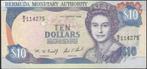 Bermuda Ten Dollars 1996, Ophalen of Verzenden, Midden-Amerika, Los biljet